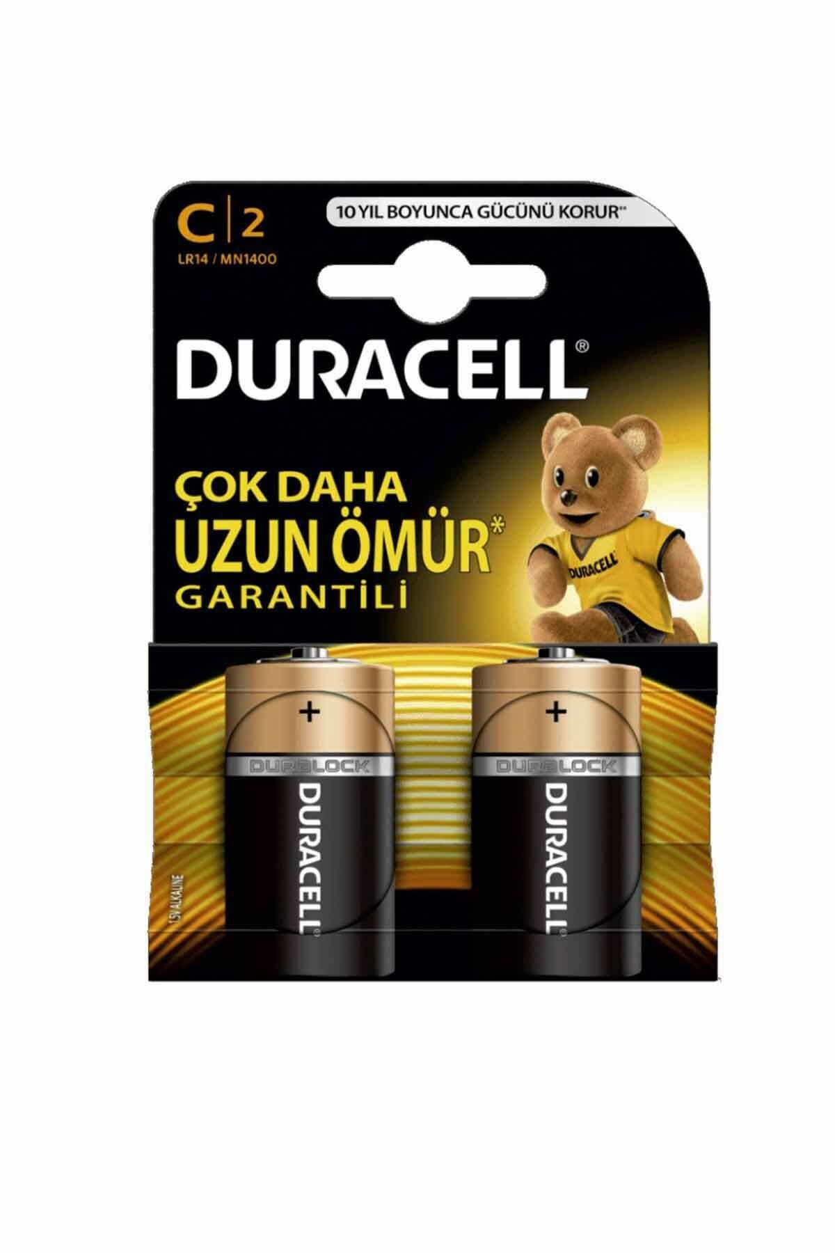 DURACELL ORTA PİL-C BOY-2 Lİ KART