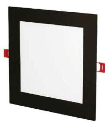 YCL 12 WATT SIVA ALTI KARE PANEL SİYAH KASA 4000K ALP-3212-4000K