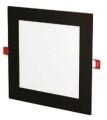 YCL 12 WATT SIVA ALTI KARE PANEL SİYAH KASA 4000K ALP-3212-4000K