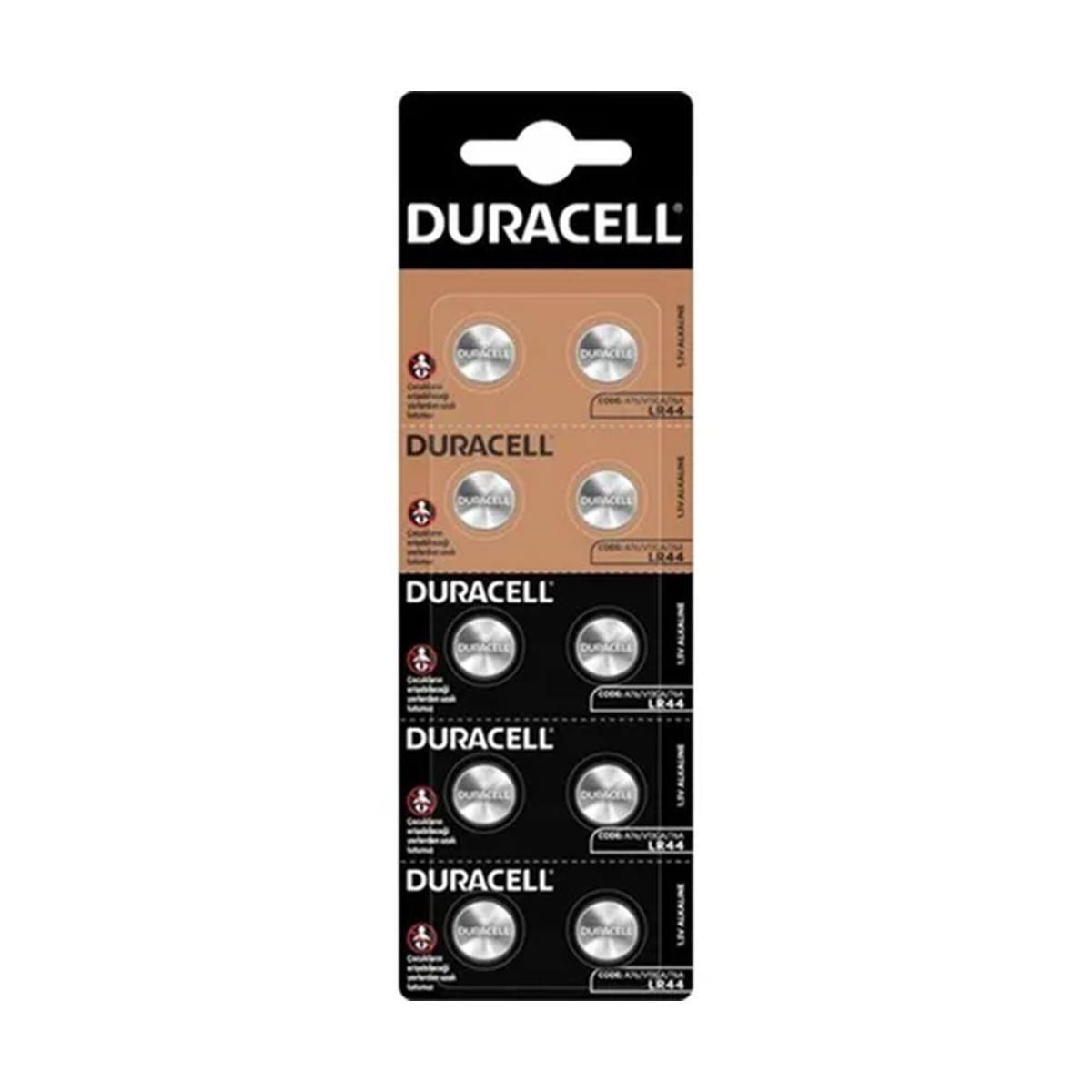 DURACELL LR44 PİL 10 LU KART