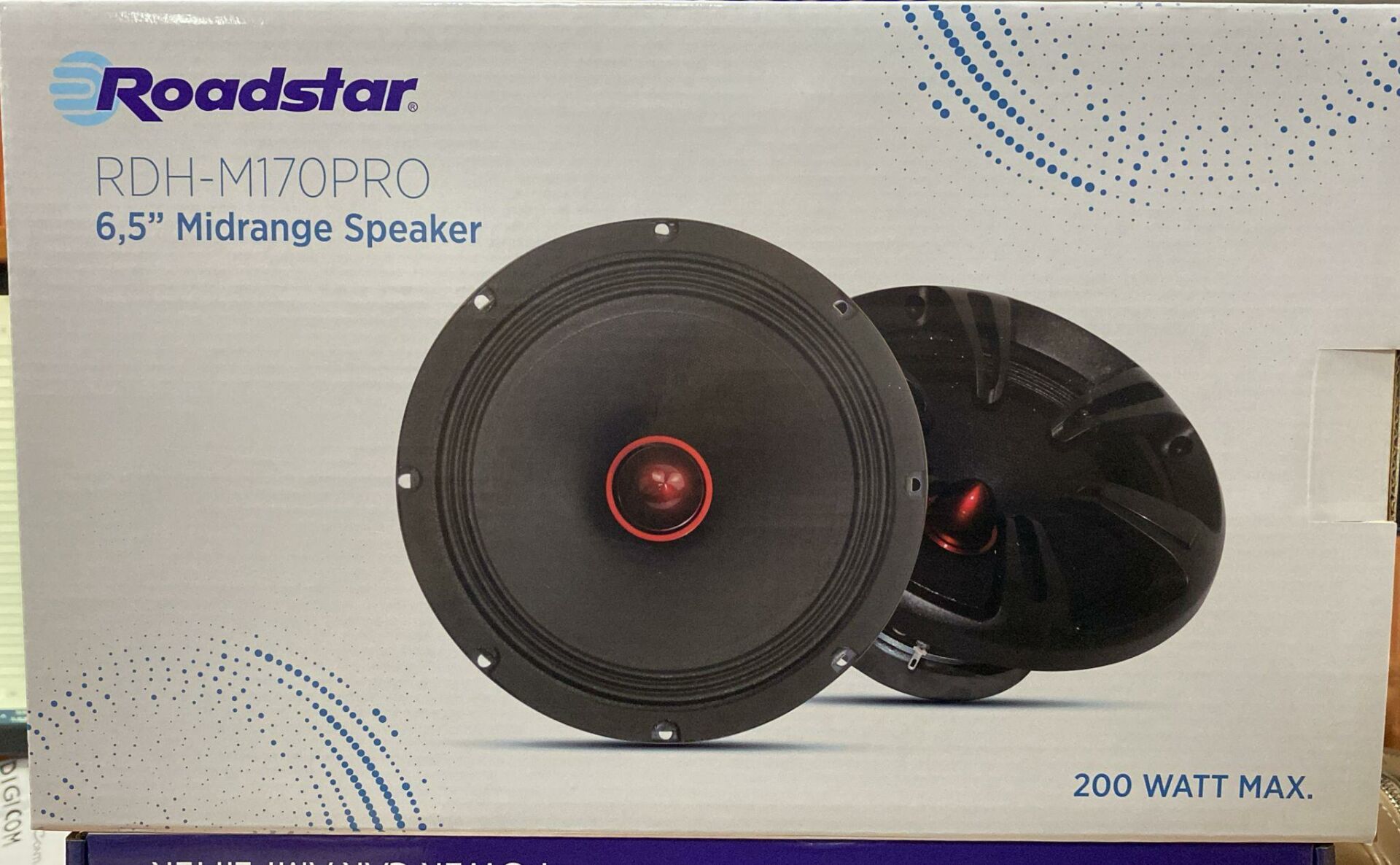ROADSTAR RDH-M170PRO 200 WATT 17 CM MİDRANGE OTO HOPARLÖR