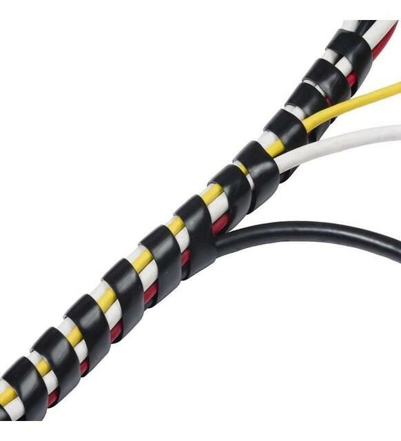 KABLO TOPLAMA SPİRAL NO:30 ÇETSAN SİYAH 1MT FİYATIDIR