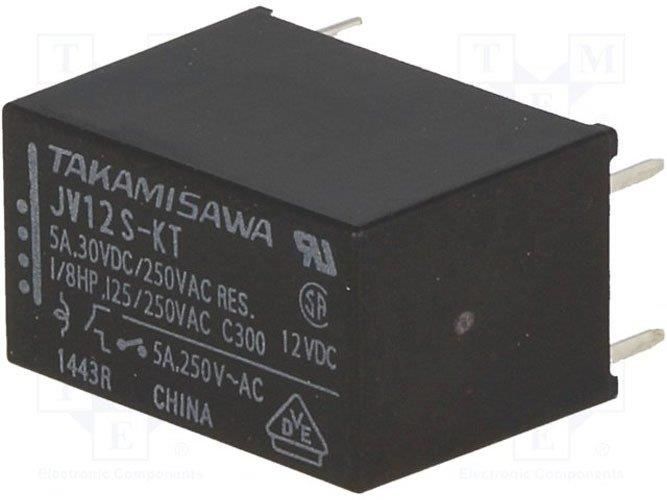 ROLE 12 V 5 AMPER JV12S-KT