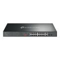 Tp-Link Omada DS1018GMP 16 Port 10/100/1000 Poe+ Switch 2 Port SFP Çelik Kasa Rack Mount