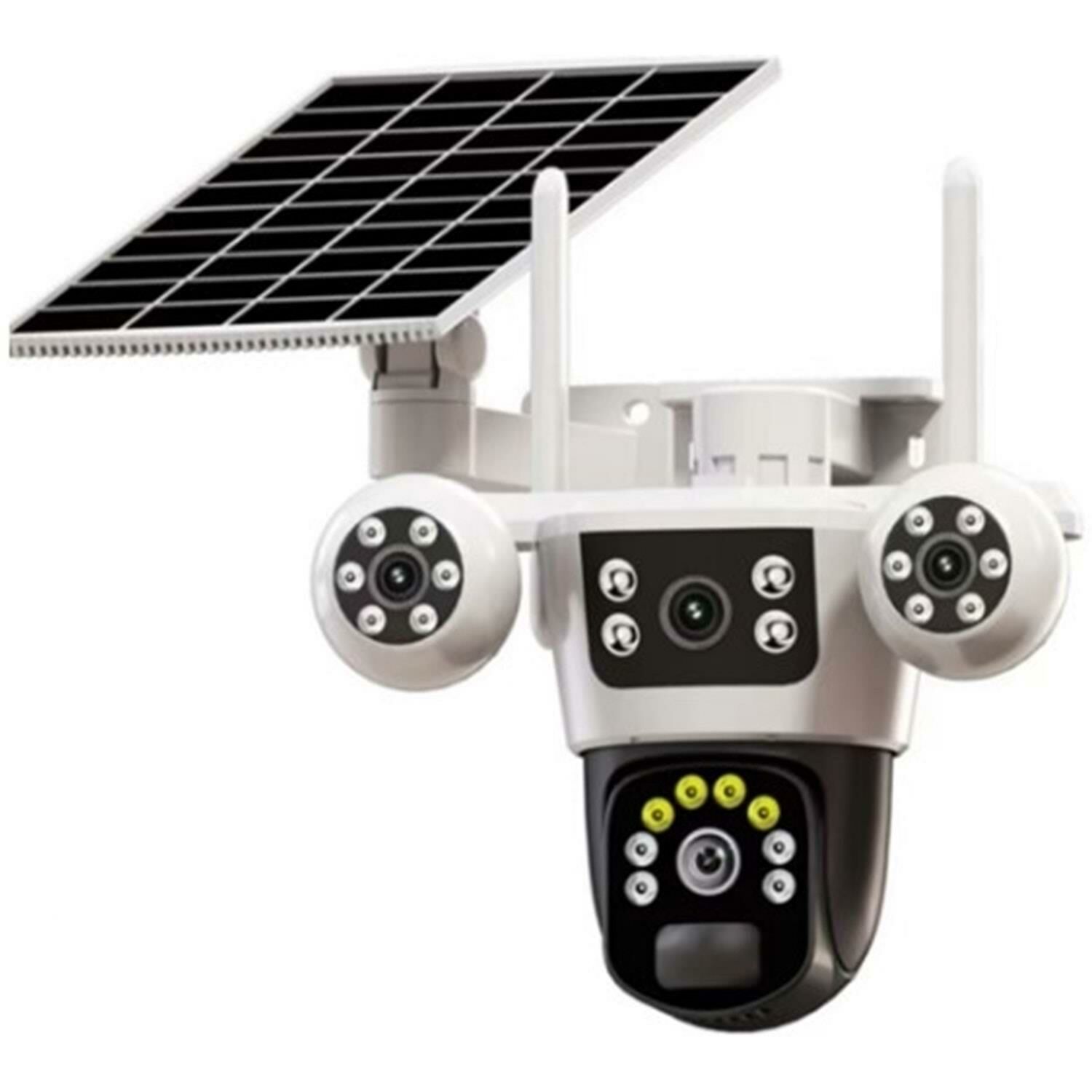 X5 TECH RX-664G 4 KAMERALI 4G SİM KARTLI SOLAR GÜNEŞ PANELLİ PTZ KAMERA