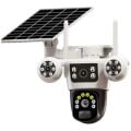 X5 TECH RX-664G 4 KAMERALI 4G SİM KARTLI SOLAR GÜNEŞ PANELLİ PTZ KAMERA