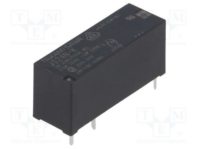 ROLE 24 V 10 AMPER 5 AYAKLI JS24N