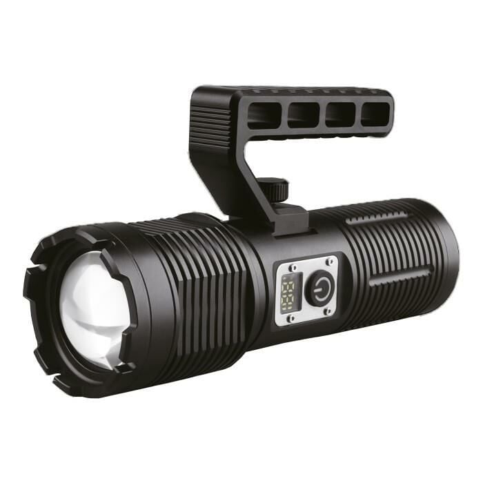 PANTHER PT-4110 USB ŞARJLI 4X18650 PİLLİ 10000 LÜMEN EL FENERİ