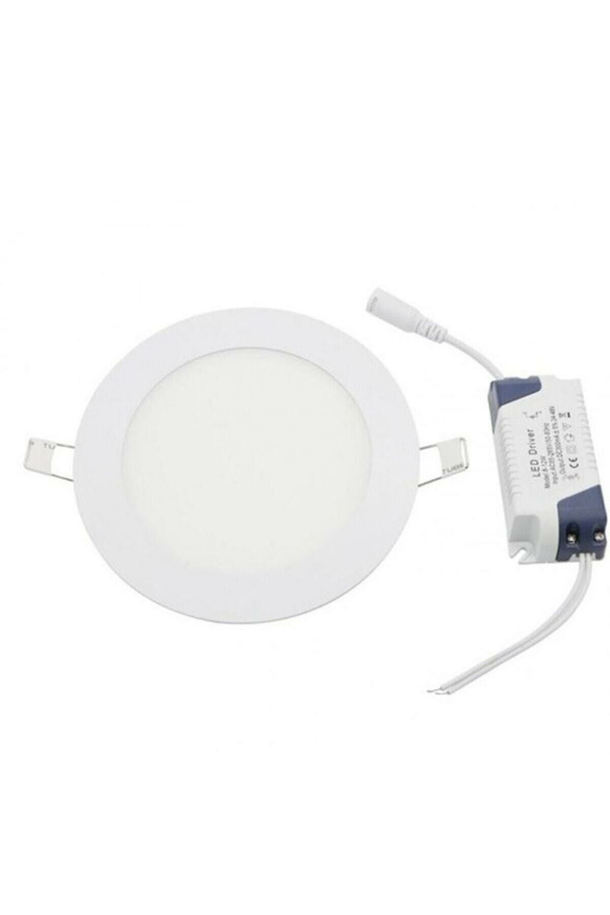 HOROZ 6 WATT LED PANEL BEYAZ IŞIK SLIM-6
