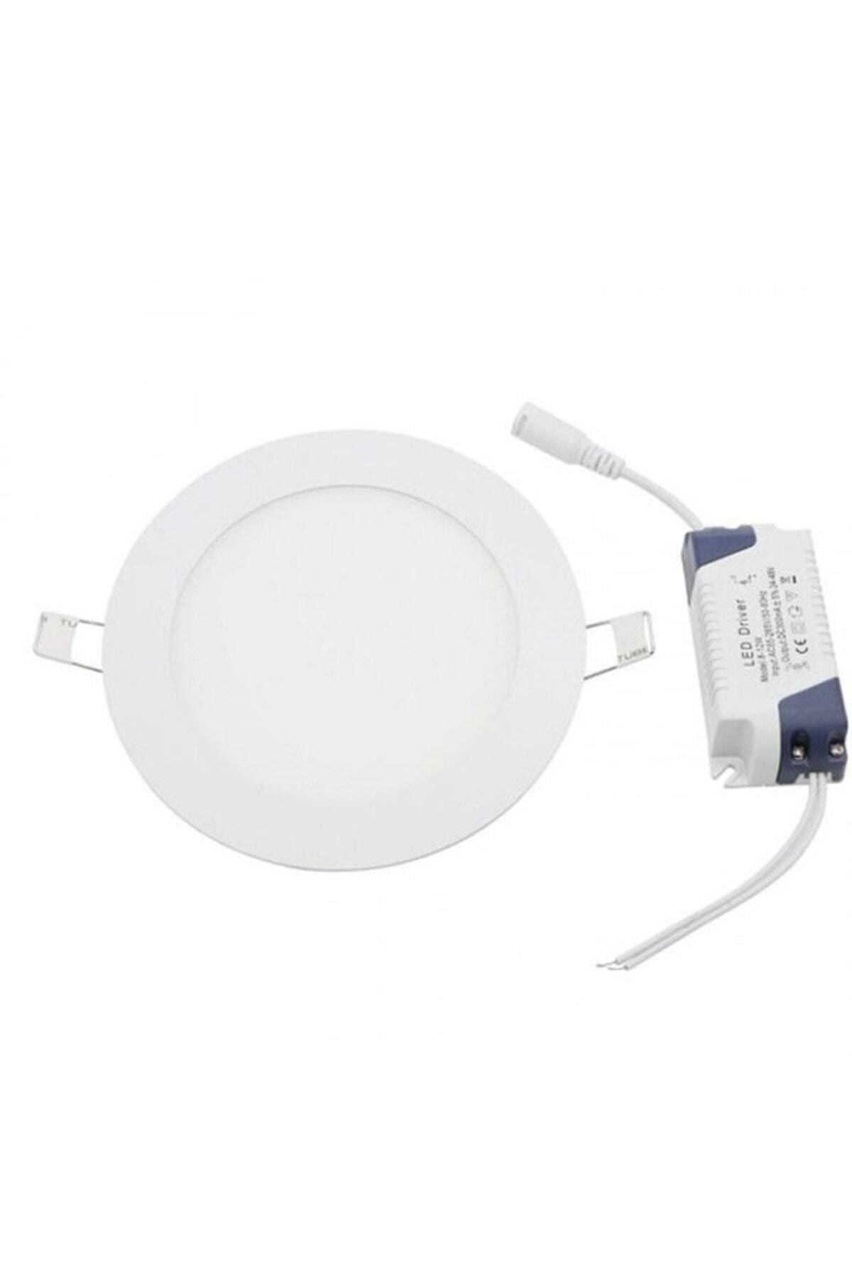 HOROZ 6 WATT LED PANEL BEYAZ IŞIK SLIM-6
