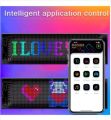 PİXEL LED PANEL 16X96Led 120x595mm DİJİTAL EKRAN YAZI VE ANİMASYON BANTLI BLUETOOTH