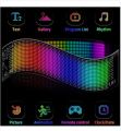PİXEL LED PANEL 16X96Led 120x595mm DİJİTAL EKRAN YAZI VE ANİMASYON BANTLI BLUETOOTH
