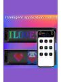 PİXEL LED PANEL 16X144Led 19x133CM DİJİTAL EKRAN YAZI VE ANİMASYON BANTLI BLUETOOTH