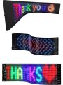 PİXEL LED PANEL 16X144Led 19x133CM DİJİTAL EKRAN YAZI VE ANİMASYON BANTLI BLUETOOTH