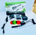 GOLDSILVER GS-2800 10 WATT 3RENK CAM LİTYUM PİL ŞARJLI TÜFEK FENERİ