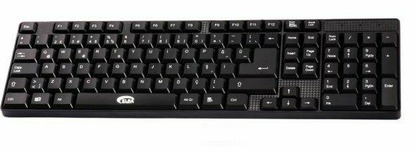 Elba EK-020 F Klavye Usb Siyah Türkçe Kablolu Standart Klavye