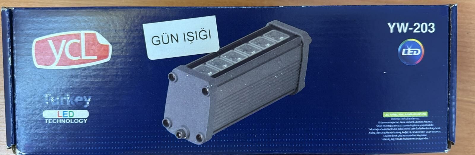 WALLWASHER 20 CM 6 WATT GÜN IŞIĞI YCL YW-203