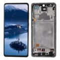 TELEFON EKRANI SAMSUNG A72 A725 ÇITALI SERVİS ORJİNALİ SİYAH
