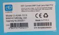 O-KAM 7015 3 Lens Siren + Mikrofon + Hoparlör Wifi Solar Güneş Panelli Kamera