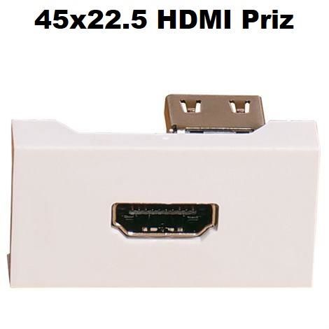 KABLO KANALI HDMI PRİZİ 45X22.50 MUTLUSAN