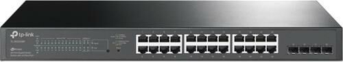 Tp-Link TL-SL2428P 24 Port 10/100 Poe+ Switch 4 Port SFP Çelik Kasa Rack Mount