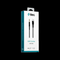 Ttec 2AK03S Aux - Type-C Kablo 1Mt Siyah
