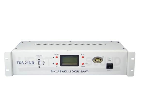 WEST SOUND TKS 216 AKILLI OKUL SAATİ RACK TİPİ
