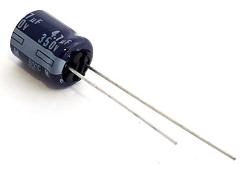 4.7 MF 350 V KONDANSTÖR