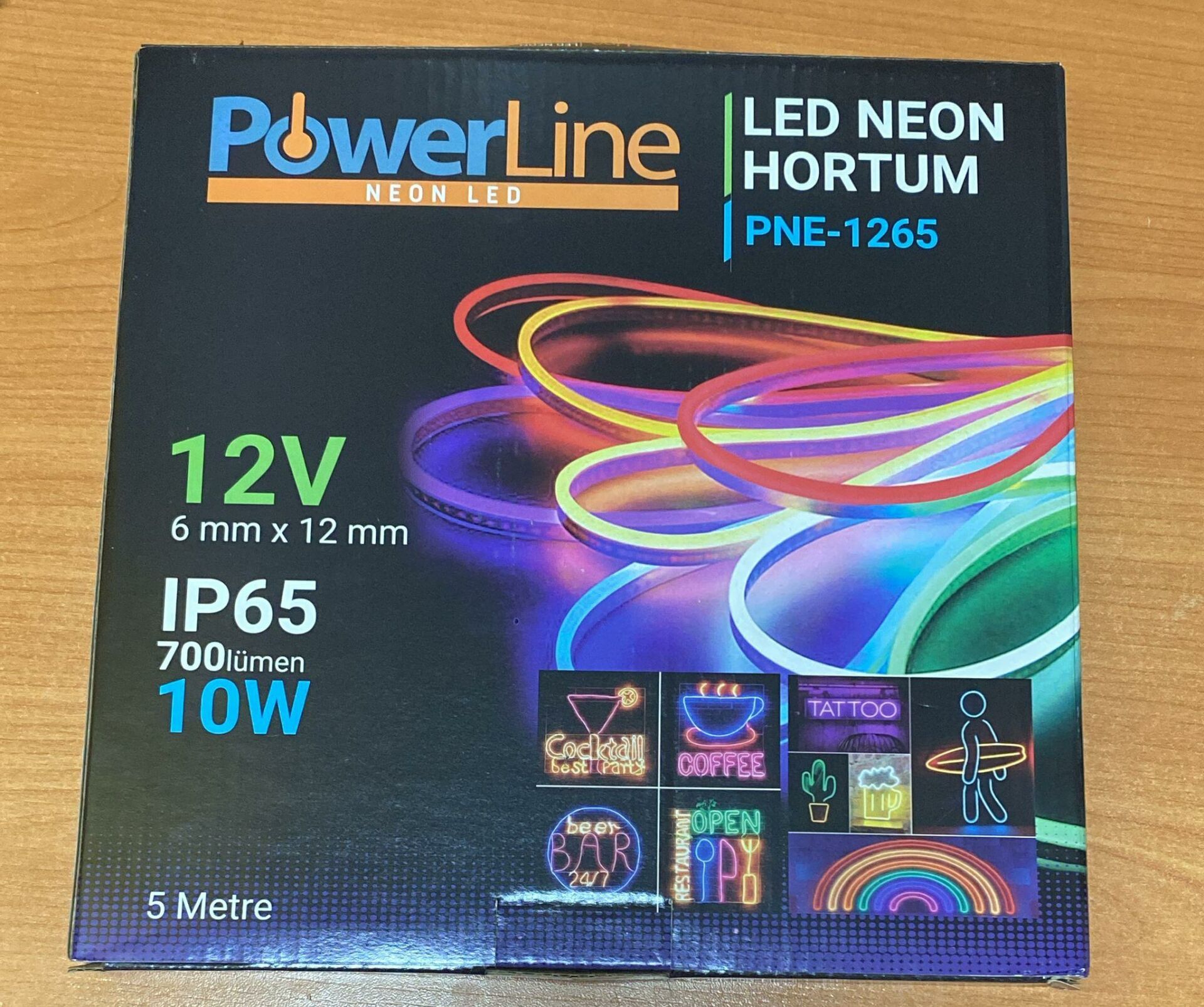 NEON LED 12 VOLT GÜN IŞIĞI PNE-1265 6X12MM 5MT YCL POWERLİNE