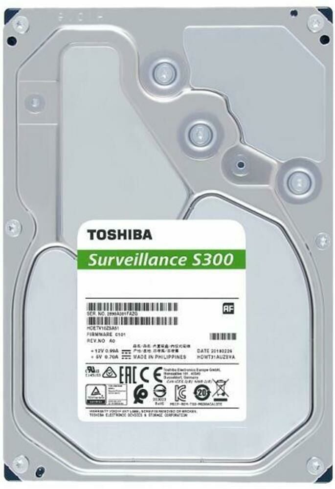 6 TB TOSHIBA S300 3.5'' SURVEILLANCE HDD GÜVENLİK