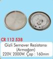 ÇR 112 538 GİZLİ SEMAVER REZİSTANSI 220V 2000W 160MM