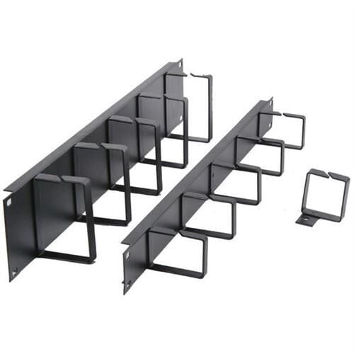 RACK KABİN 1U 19” Kablo Düzenleyici Metal Tutuculu fırçasız