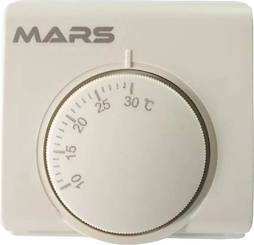 MARS S1 KABLOLU ANALOG ODA TERMOSTADI BEYAZ