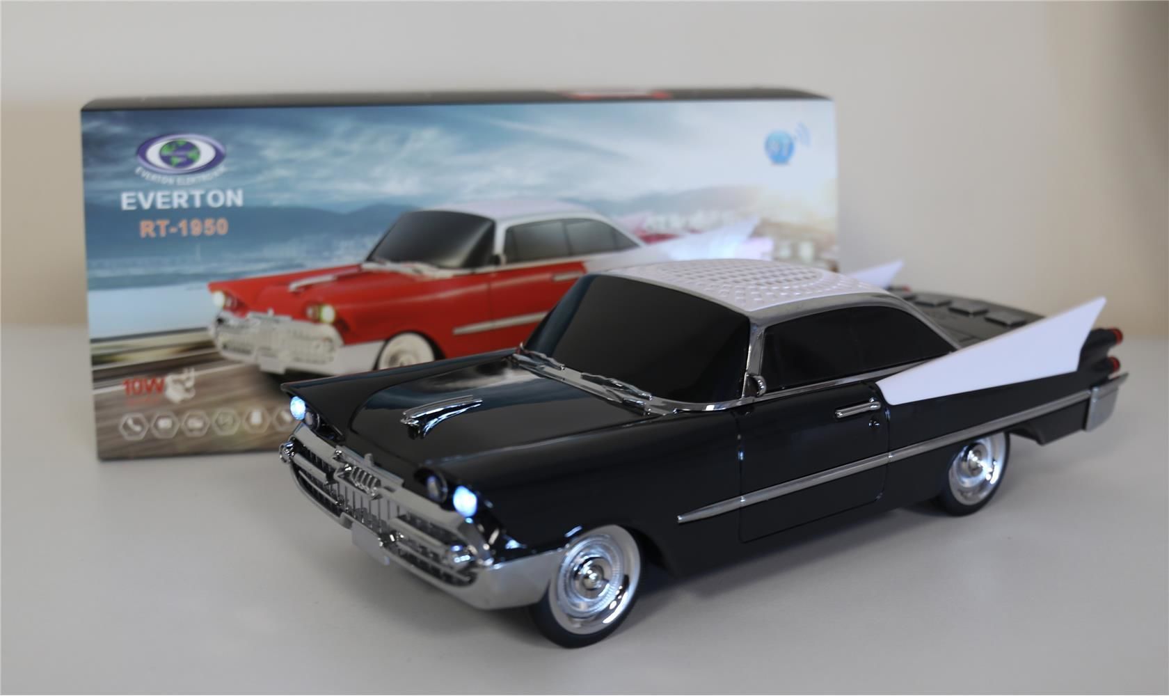 EVERTON RT-1950 Arabalı Bluetooth Fm/Usb/Tf/Aux Şarjlı Nostaljik Radyo