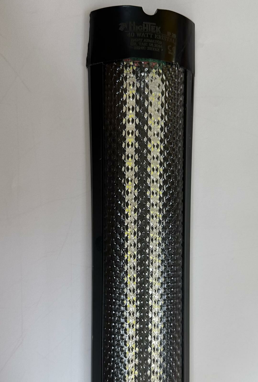 LED BANT ARMATÜR SİYAH KASA BEYAZ IŞIK 40 WATT 120 CM HİGHTEK