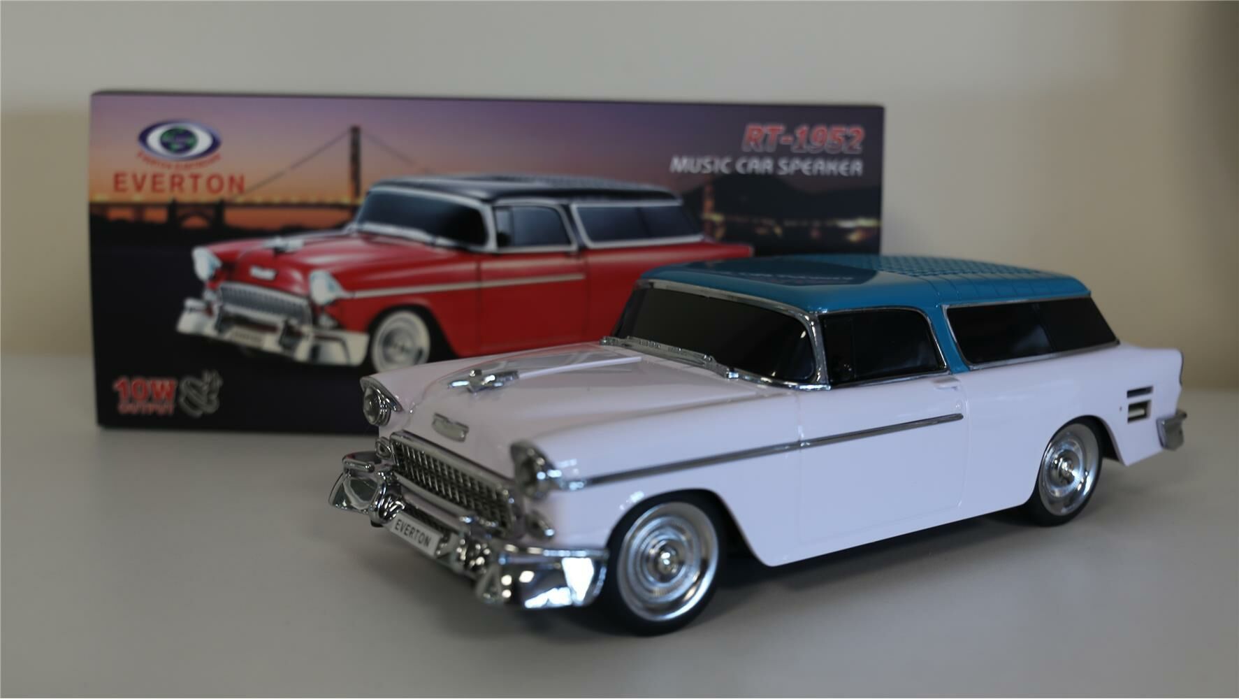 EVERTON RT-1952 Arabalı Bluetooth Fm/Usb/Tf/Aux Şarjlı Nostaljik Radyo