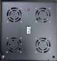 RACK KABİN FAN MODÜLÜ 4 LÜ TERMOSTATLI ÖLÇÜLER 43x46
