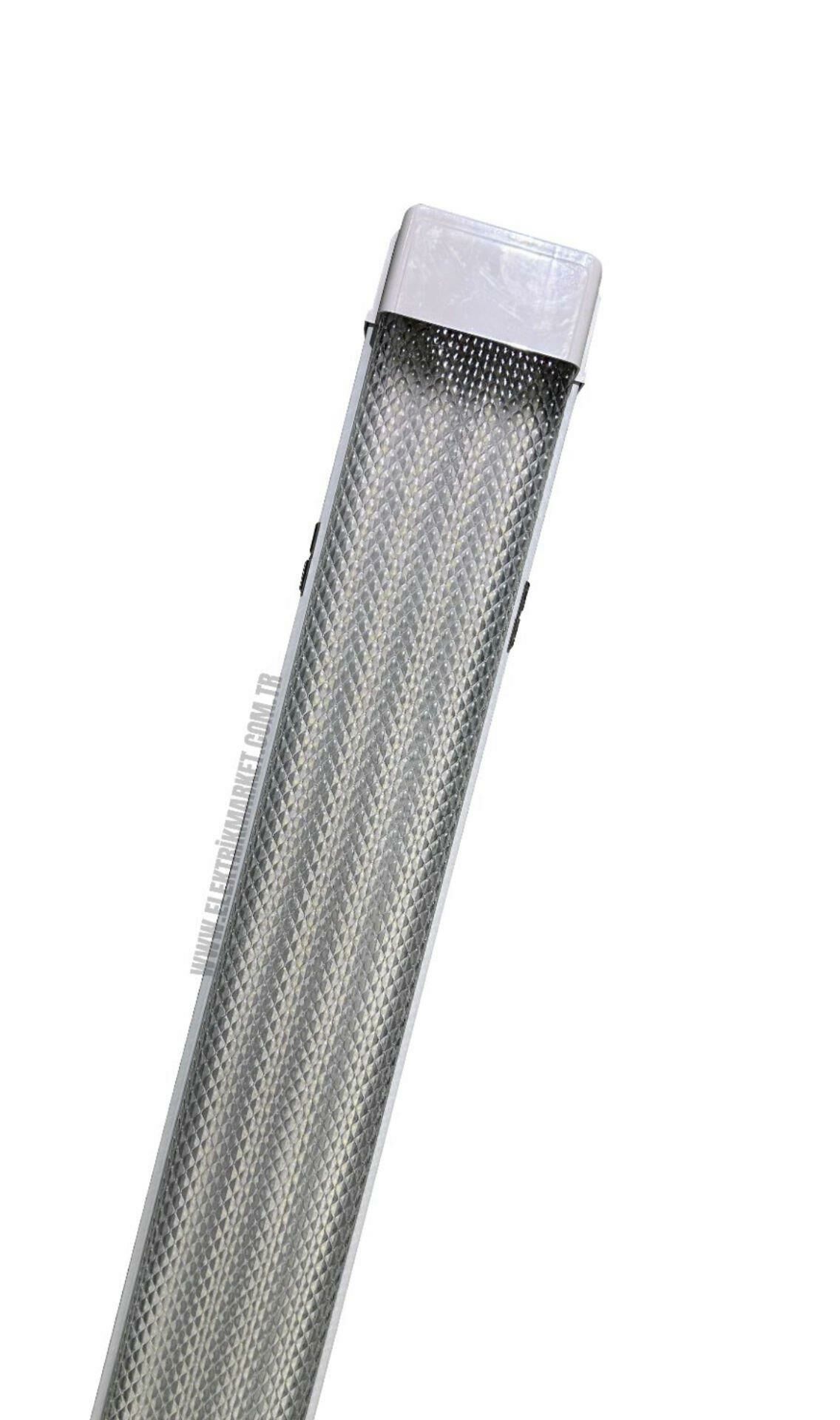 CATA CT-2482 60 WATT 120 CM KRİSTAL YATAY LED BANT ARMATÜR BEYAZ