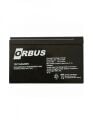 12 VOLT 7 AMPER AKÜ ORBUS ÖLÇÜLER 150*65*94 mm.2 kg.