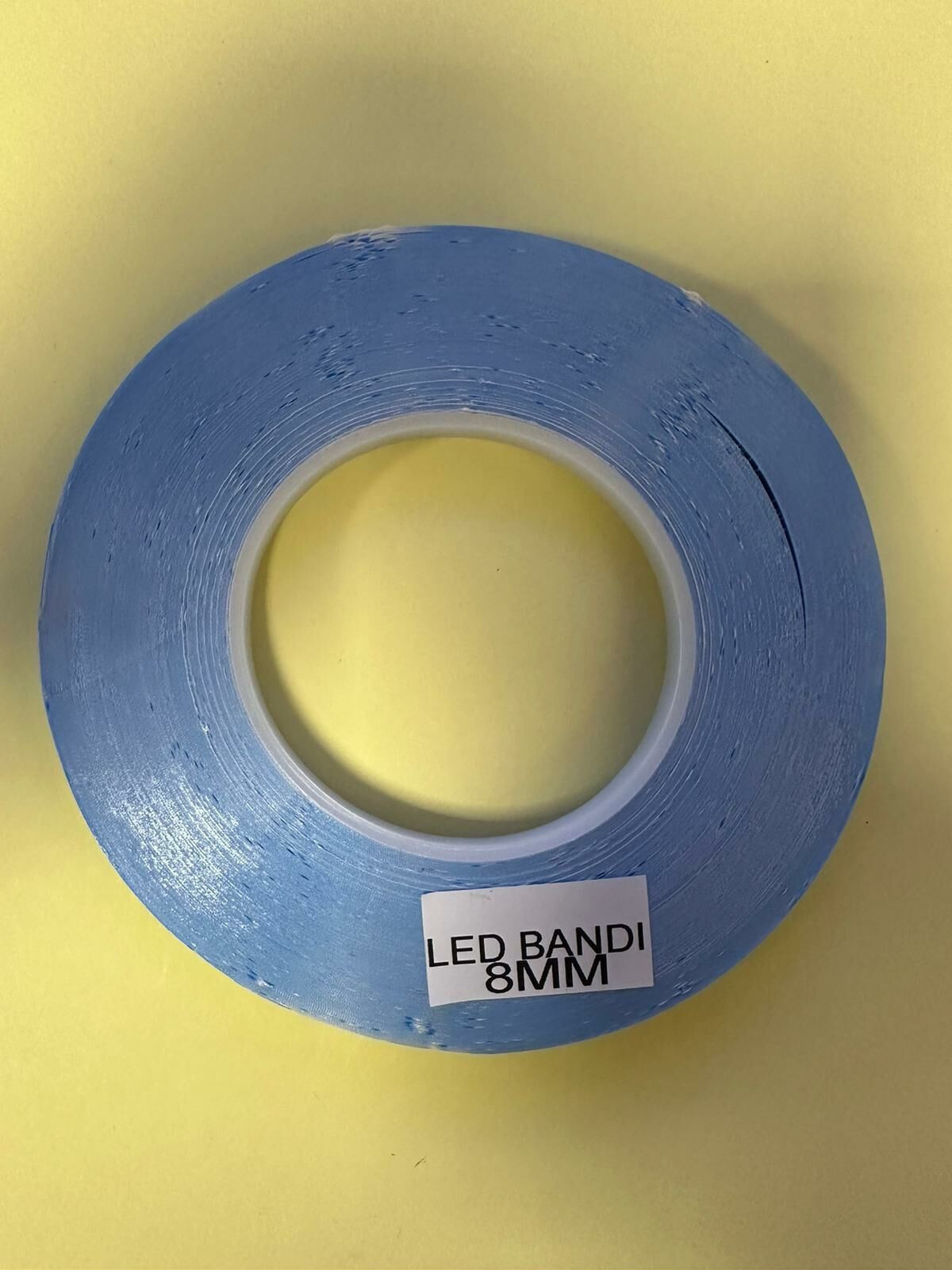 TV LED YAPIŞTIRMA  BANTI 8 MM 50 METRE  MAVİ