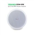 OSAWA OSW-818 TRAFOLU 20 CM BEYAZ ALÇIPAN TAVAN HOPARLÖRÜ