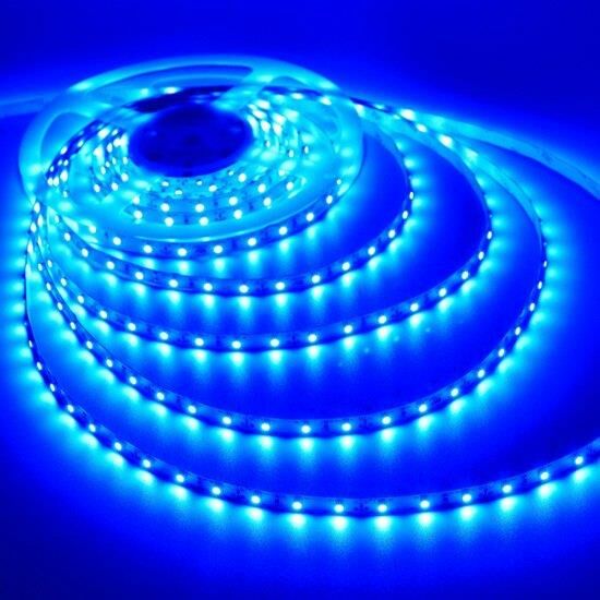 ŞERİT LED 12 V İÇ MEKAN MAVİ 5MT BOLLED