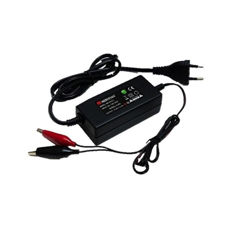 AKÜ ŞARJ ALETİ MT-4012C MERVESAN 12 VOLT 2 AMPER