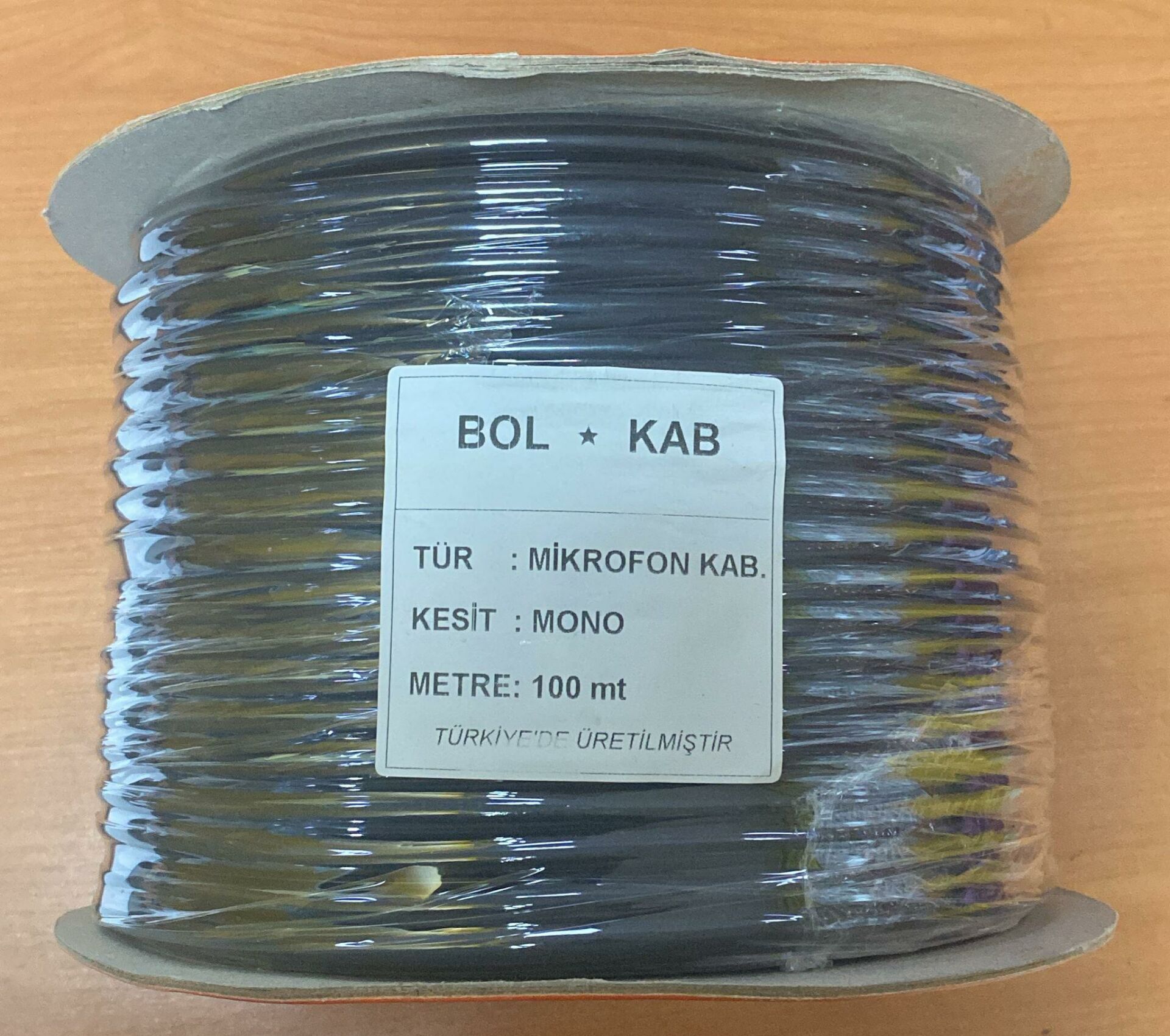 MİKROFON KABLOSU MONO BAKIR A KALİTE-BOLKAB