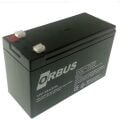 12 VOLT 7 AMPER ORBUS MOTOSİKLET AKÜSÜ-ÖLÇÜLER 114*71*131 mm. - 2,3 kg YTX7L-BS-DİKEY