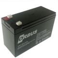 12 VOLT 7 AMPER ORBUS MOTOSİKLET AKÜSÜ-ÖLÇÜLER 114*71*131 mm. - 2,3 kg YTX7L-BS-DİKEY