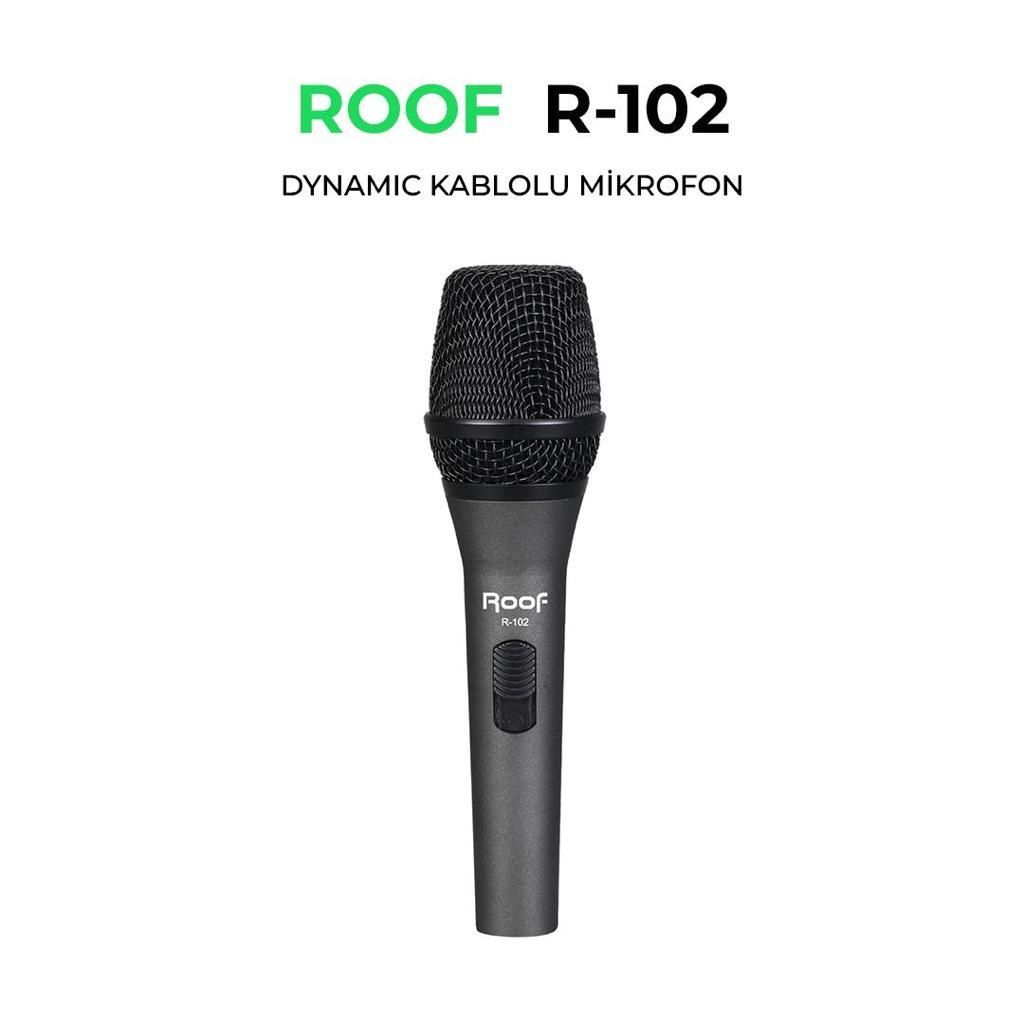 ROOF R-102 KABLOLU EL MİKROFONU