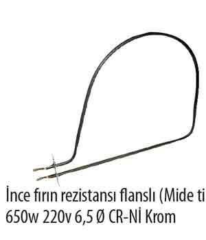 ÇR 114 153 İNCE FIRIN REZİSTANSI 650W