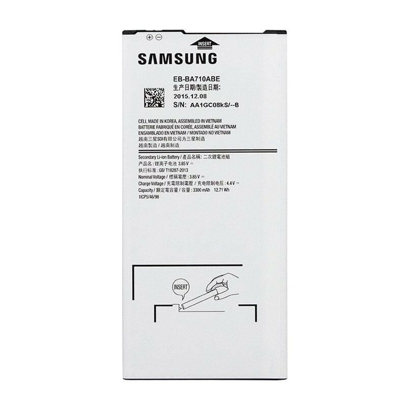 CEP TEL BATARYA SAMSUNG A710 A7 2016 - J7 PRİME - J4 PLUS KVK SERVİS ORJİNAL