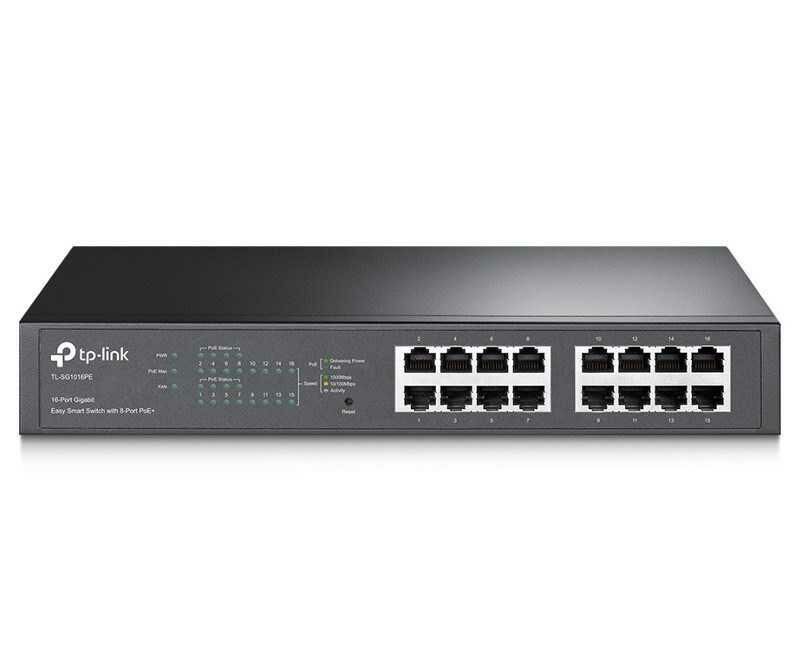 TP-LINK TL-SG1016PE 8-PORT 10/100/1000